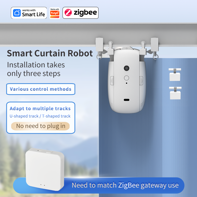 Zigbee Smart Curtain Driver Ro - đánh giá và giá Smart Accessories