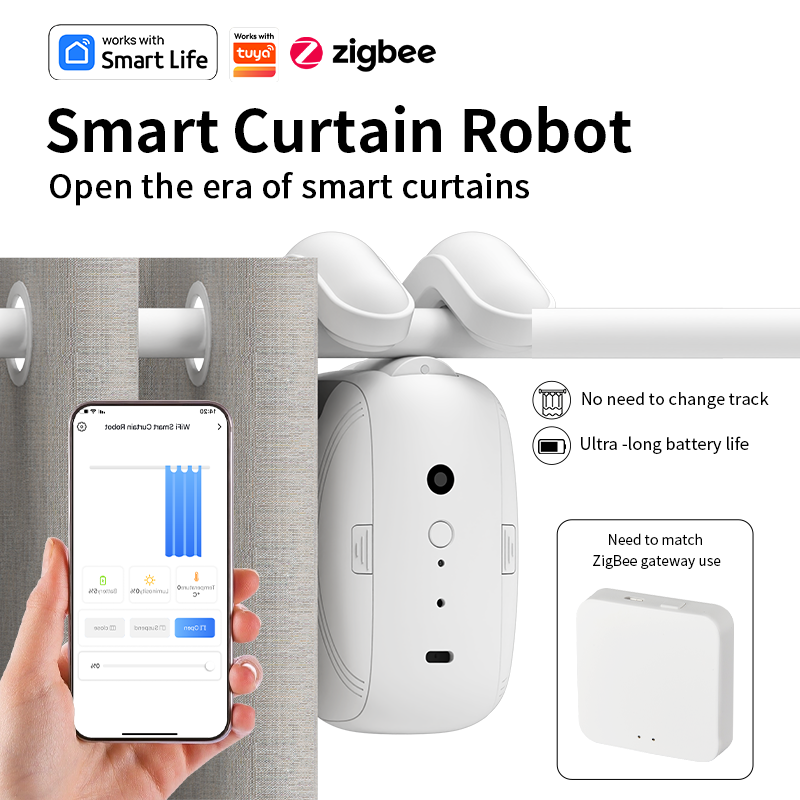 Zigbee Smart Curtain Driver Ro - đánh giá và giá Smart Accessories