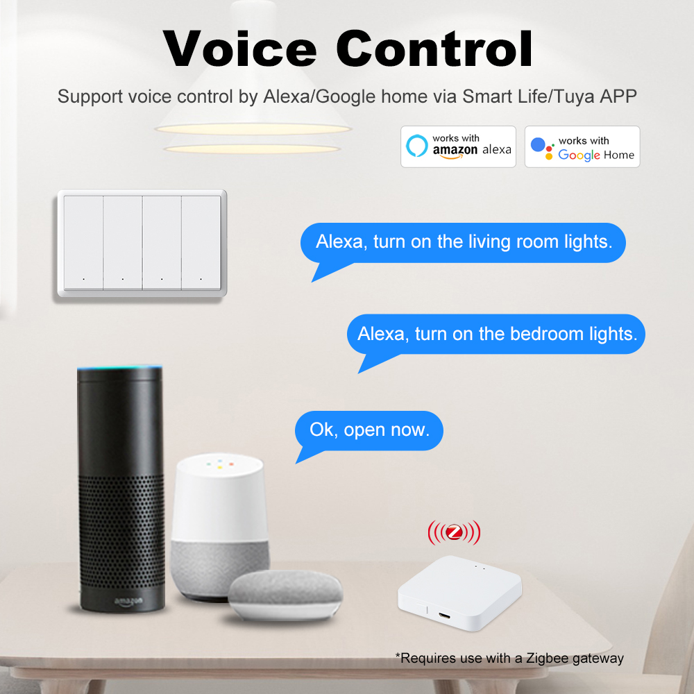 MANHOT ZigBee3.0 Smart Switch  - đánh giá và giá Smart Accessories