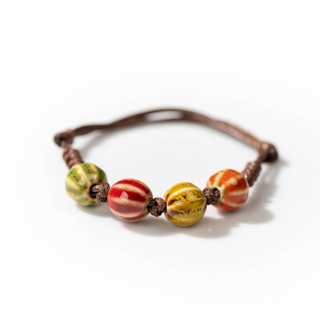 Handmade Ceramic Retro Style B - đánh giá và giá Ceramic Link Bracelet