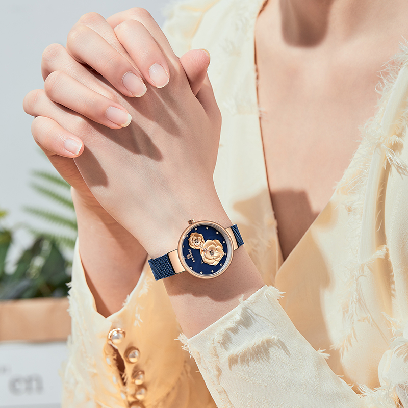 Đồng Hồ Naviforce Đồng Hồ Mới  - đánh giá và giá Stainless Mesh Band