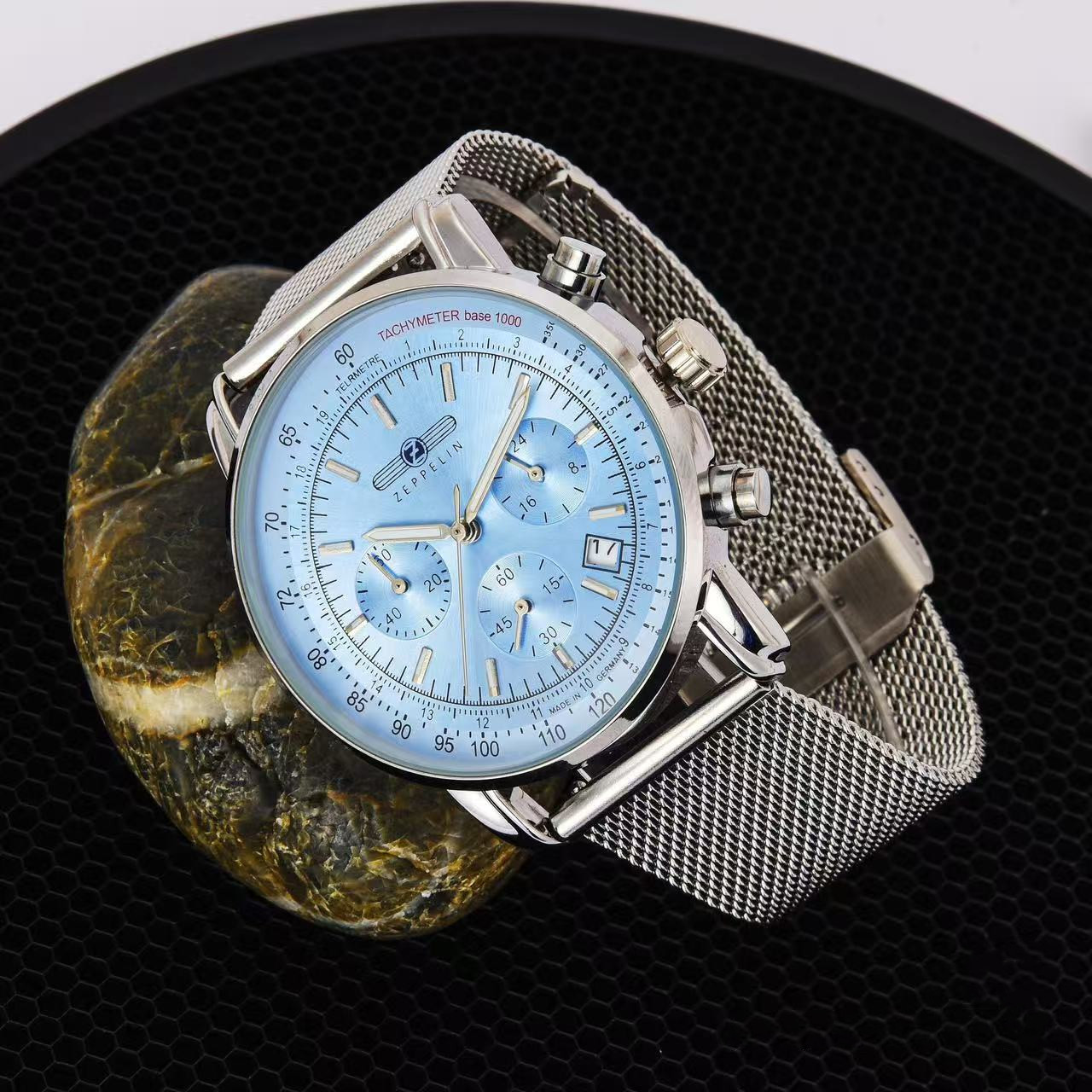 2026 New Collection Zeppelin M - đánh giá và giá Stainless Mesh Band